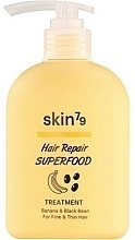 Fragrances, Perfumes, Cosmetics Banana & Black Beans Conditioner for Fine & Thin Hair - Skin79 Hair Repair Superfood Treatment