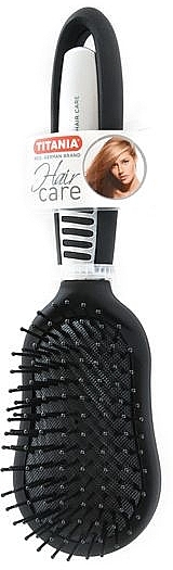 Massage Hair Brush, 23.5 cm - Titania Hair Care — photo N1