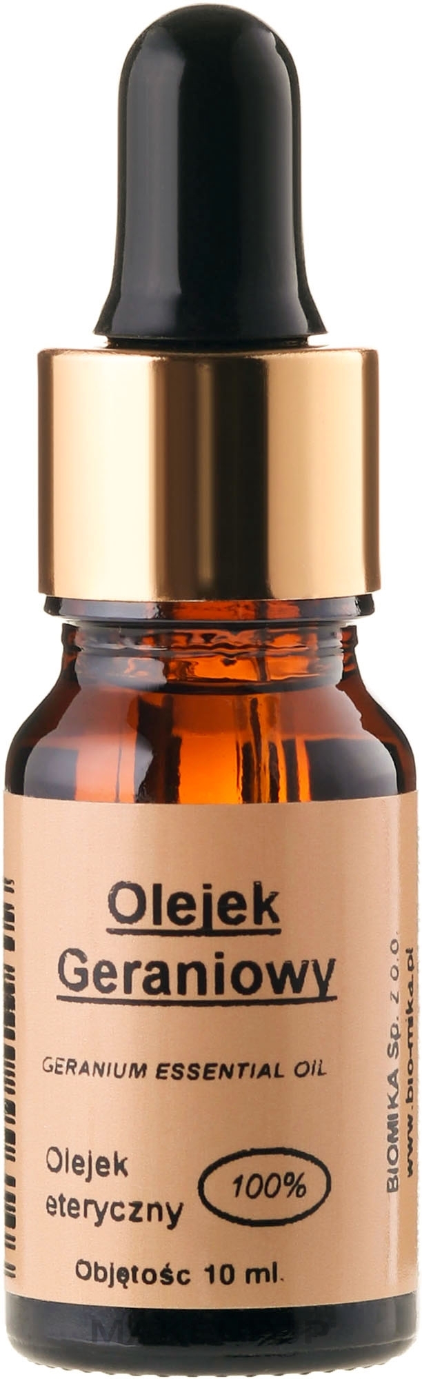 Natural Geranium Essential Oil - Biomika Geranium Essential Oil — photo 10 ml