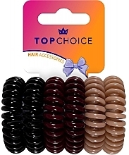 Hair Tie, 20070, 6 pcs. - Top Choice Hair Accessories — photo N1
