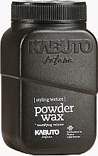 Fragrances, Perfumes, Cosmetics Mattifying Powder-Wax - Kabuto Katana Powder Wax Mattifying Volume