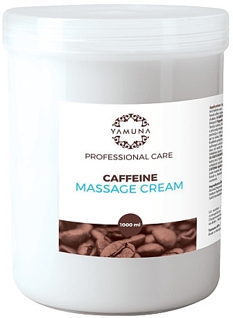 Massage Cream "Caffeine" - Yamuna Caffeine Massage Cream — photo N1