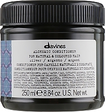 Natural & Colored Hair Conditioner (silver) - Davines Alchemic Conditioner — photo N2