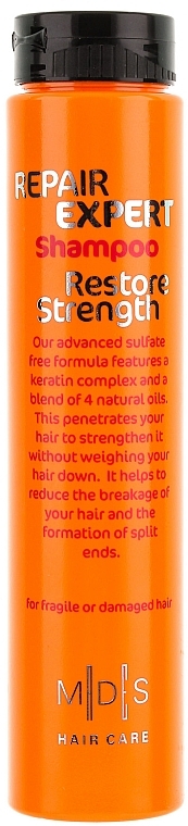 Restore Hair Strength Shampoo - Mades Cosmetics Repair Expert Restore Strength Shampoo — photo N2