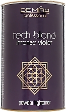 Bleaching Powder - DeMira Professional Tech Blond Intense Violet Powder — photo N4