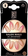 False Nail Set - Sosu by SJ Salon Nails In Seconds Summer Romance — photo N1