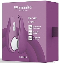 Fragrances, Perfumes, Cosmetics Clitoral Stimulator - Womanizer Liberty 2 Break Free Purple
