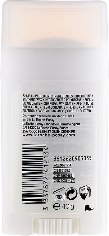 Deodorant Stick - La Roche-Posay Physiological Deodorant Stick — photo N2