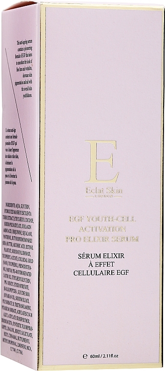 Elixir Serum - Eclat Skin London EGF Youth-Cell Activation Pro-Elixir Serum — photo N1