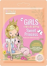 Fragrances, Perfumes, Cosmetics Rejuvenating Facial Sheet Mask - Muju Girls Sweet Princess Mask