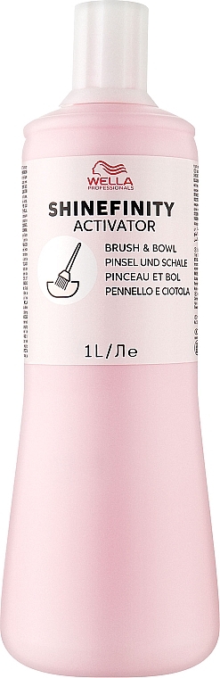 Brush & Bowl Activator - Wella Professionals Shinefinity Brush & Bowl Activator 2% — photo N8