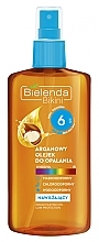 Fragrances, Perfumes, Cosmetics Argan Oil for Tan SPF6 - Bielenda Bikini Argan SunTan Oil