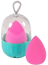 Fragrances, Perfumes, Cosmetics Blender Sponge with Case, 38426, pink - Top Choice Blender Sponge With Case