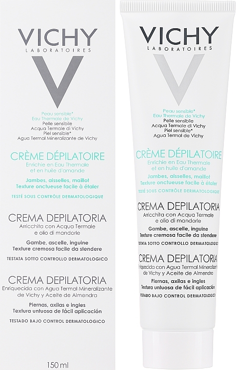 Depilatory Cream - Vichy Dermo Tolerance Hair Removal Cream — photo N2