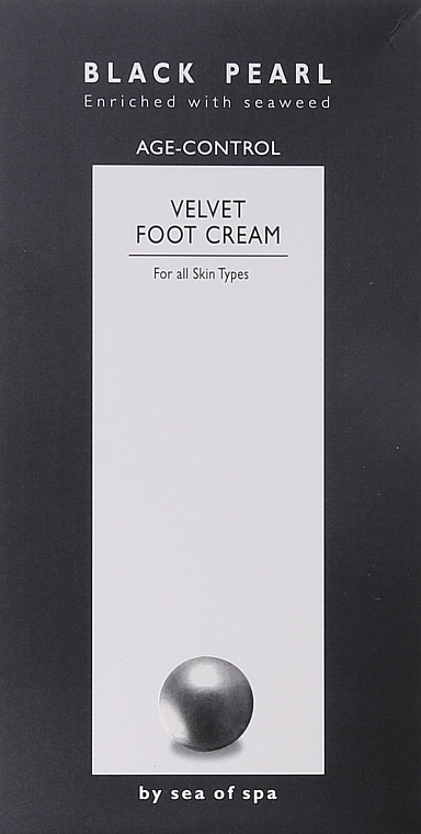 Velvet Foot Cream - Sea Of Spa Black Pearl Age Control Velvet Foot Cream — photo N12