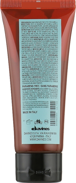 Moisturizing Conditioner - Davines Well Being Conditioner — photo N2