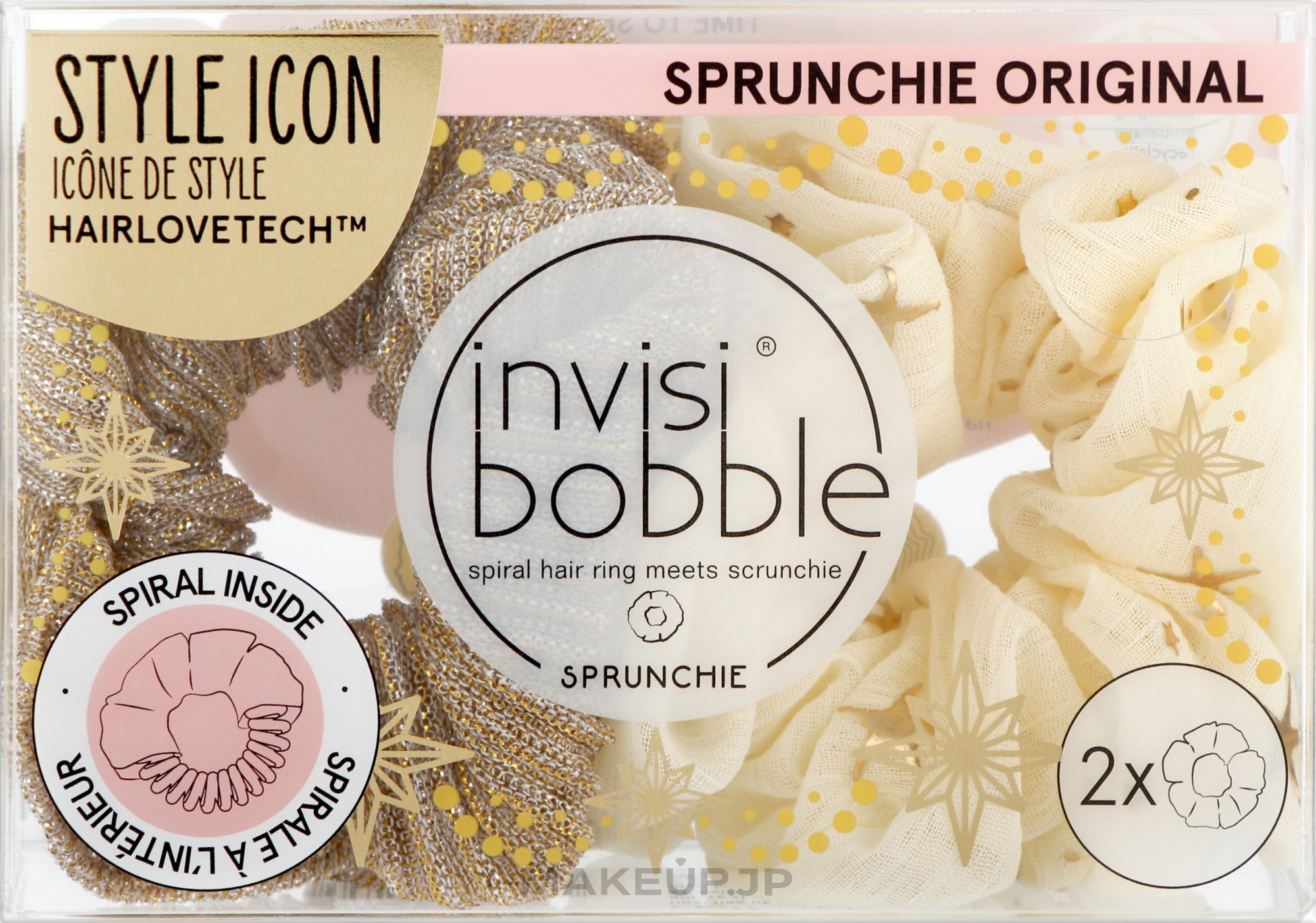 Scrunchie - Invisibobble Sprunchie Time To Shine Bring On The Night — photo 2 szt.