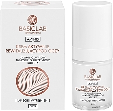 Actively Revitalizing Day Eye Cream - BasicLab Dermocosmetics Aminis Actively Revitalizing Eye Cream Day — photo N4