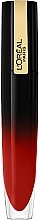 Fragrances, Perfumes, Cosmetics Long-Lasting Glossy Liquid Lip Tint - L'Oreal Paris Rouge Signature Brilliant