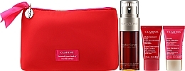 Set - Clarins VP Double Serum & Super Restorative (f/ser/50ml + f/cr/2x15ml + bag) — photo N2