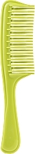 Comb with Handle GS-1, 21 cm, yellow - Deni Carte — photo N1