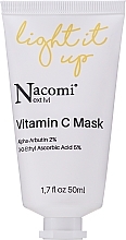 Fragrances, Perfumes, Cosmetics Brightening Vitamin C Mask - Nacomi Next Level Vitamin C Mask