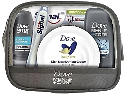 Fragrances, Perfumes, Cosmetics Set, 6 products - Dove Neceser Viaje Hombre Set 