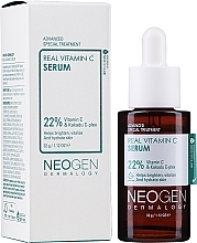 Vitamin C Face Serum - Neogen Dermalogy Real Vitamin C Serum 22% & Kakadu C-plex — photo N4