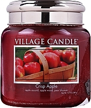Scented Candle in Glass Jar - Village Candle Crisp Apple — photo N9
