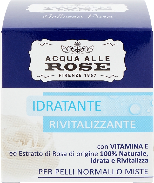 Cream for Normal & Combination Skin - Roberts Acqua alle Rose Idratante Rivitalizzante — photo N2