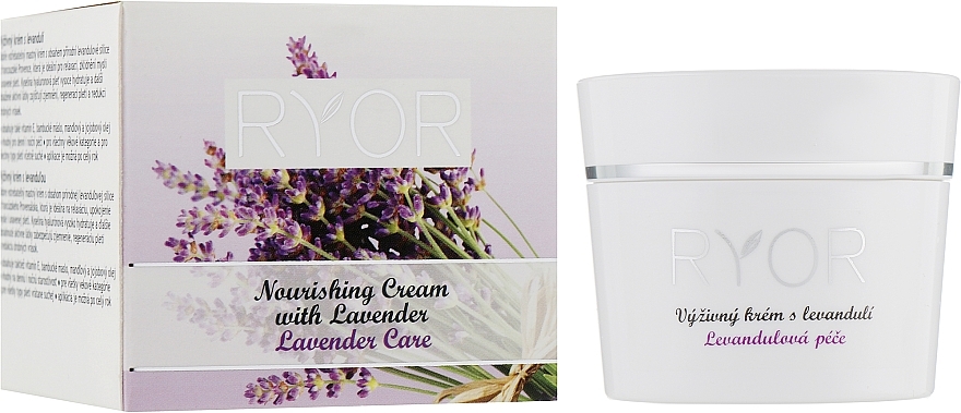 Nourishing Lavender Cream - Ryor Lavender Nourishing Face Cream — photo N2