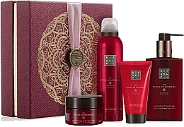 Fragrances, Perfumes, Cosmetics Set - Rituals The Ritual of Ayurveda Medium Gift Set (scr/125g + h/wash/300ml + sh/gel/200ml + b/cr/70ml)