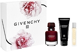 Fragrances, Perfumes, Cosmetics Givenchy L'Interdit Rouge - Set (edp/80 ml + edp/mini/12.5 ml + b/milk/75 ml)