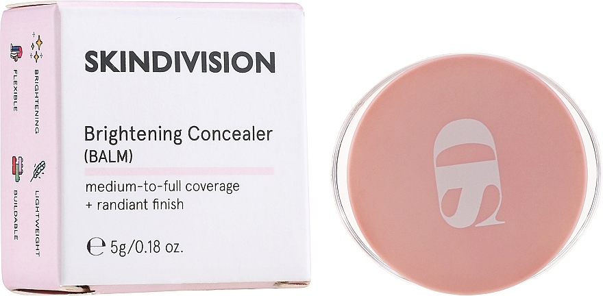 Brightening Concealer Balm - SkinDivision Brightening Concealer (Balm) — photo N1