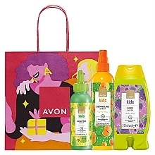 Fragrances, Perfumes, Cosmetics Set - Avon Naturals Kids (b/wash/250ml + h/spray/200ml + bath/paint/100ml) (set)