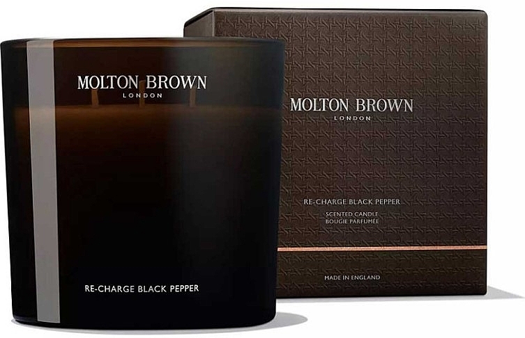 Molton Brown Re-Charge Black Pepper Scented Candle - Scented Candle with 3 Wicks — photo N2