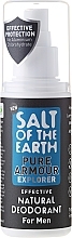 Men Natural Deodorant Spray - Salt of the Earth Pure Armour Explorer Natural Deodorant For Men  — photo N1