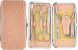 Manicure Kit "Peach", 8 tools - Avenir Cosmetics — photo N1