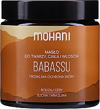 Fragrances, Perfumes, Cosmetics Face & Body Oil "Babassu" - Mohani Babassu Rich Batter