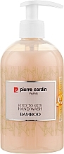 Fragrances, Perfumes, Cosmetics Liquid Hand Soap with Vitamin E and Bamboo Extract - Pierre Cardin Kind To Skin Bamboo Hand Wash