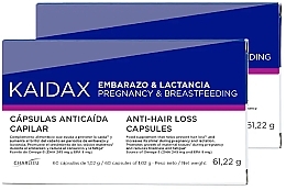 Fragrances, Perfumes, Cosmetics Set - Kaidax Pregnancy & Breastfeeding Anti-Hair Loss (capsules/2x60pc)