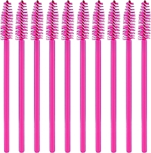 Fragrances, Perfumes, Cosmetics Lash Brushes, 10 pcs, pink - Ibra