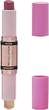 Fragrances, Perfumes, Cosmetics Blush & Highlighter Stick - Makeup Revolution Blush & Highlight Stick