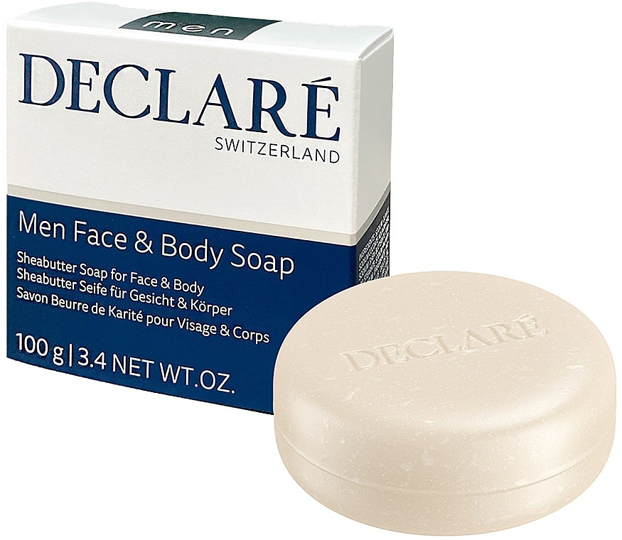 Face & Body Soap - Declare Men Face & Body Soap — photo N1
