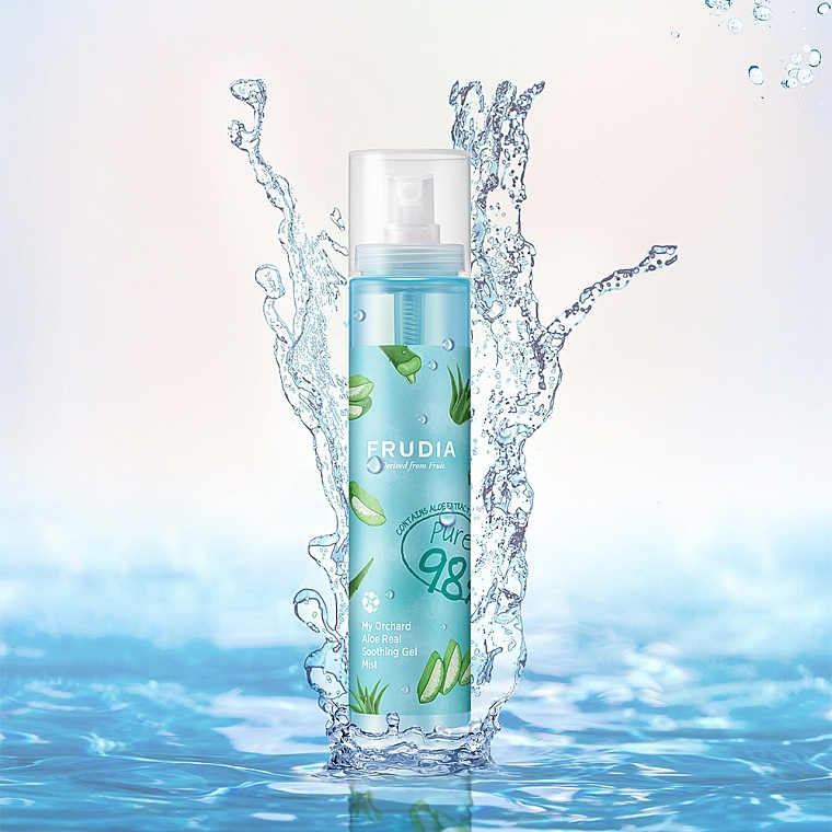 Aloe Soothing Gel Mist - Frudia My Orchard Aloe Real Soothing Gel Mist — photo N2