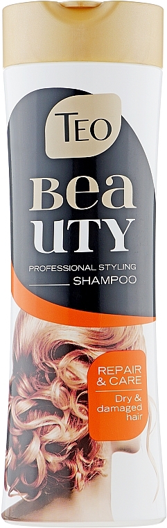 Shampoo for Dry and Damaged Hair - Teo Beauty Repair & Care Shampoo — photo N1