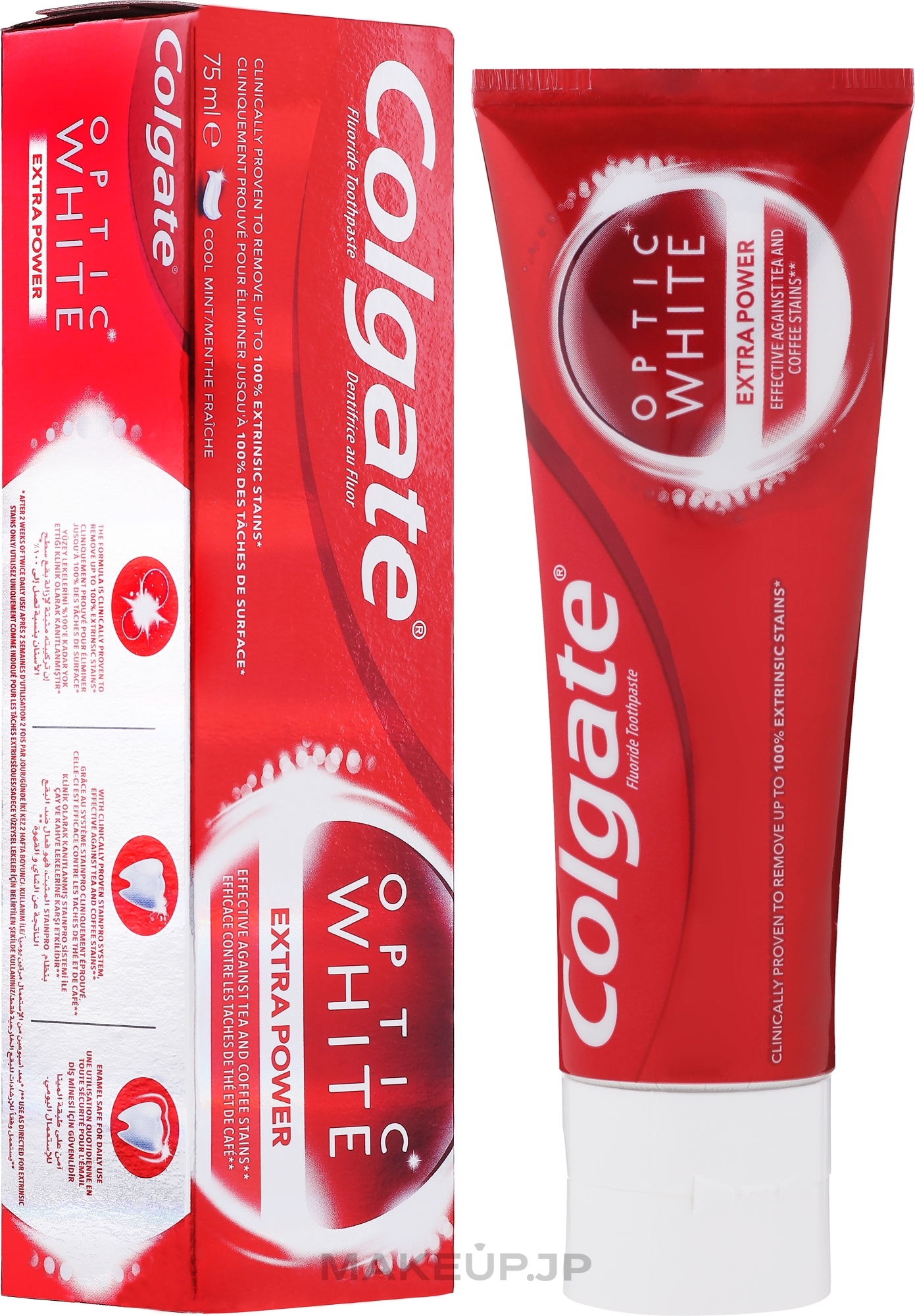 Toothpaste - Colgate Optic White Lasting White Toothpaste — photo 75 ml