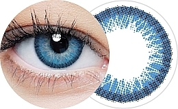 One-Day Light Blue Contact Lenses, 10 pcs - ClearLab Clearcolor 1-Day — photo N3