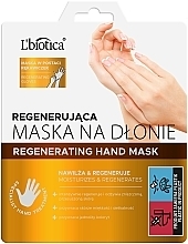 Fragrances, Perfumes, Cosmetics Regenerating Hand Mask - L'biotica Home Spa