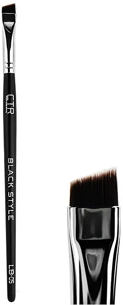 Angled Eyebrow Brush - CTR Black Style LB-05 — photo N1
